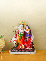 Polyresin Radha Krishna Idol - Wl4620 Showpieces