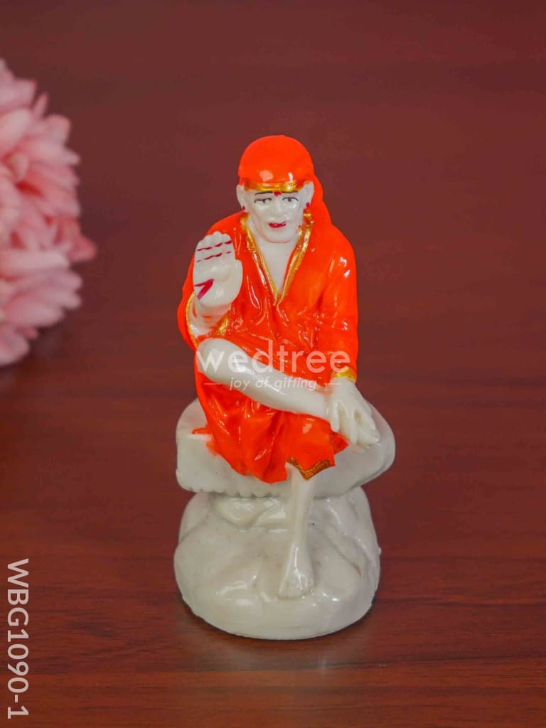 Polyresin Sai Baba Idol - Wbg1090-1 Divine Figurines