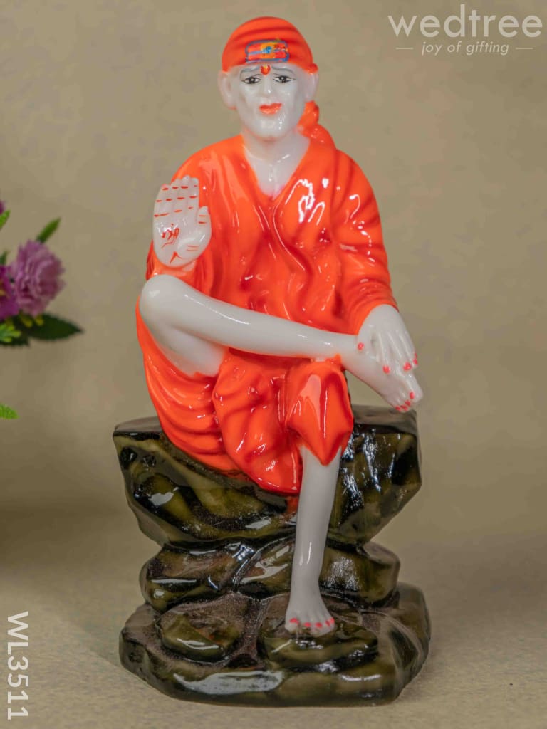 Polyresin Sai Baba Idol - Wl3511 Showpieces