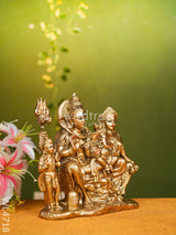 Polyresin Shivan Parvathi Idol - 9 Inch Wl4718 Showpieces