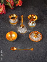 Pooja Thali Set - Wl3924 Brass Utility