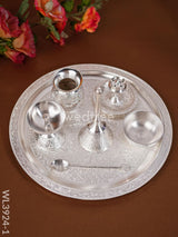 Pooja Thali Set - Wl3924 Brass Utility