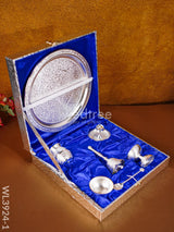 Pooja Thali Set - Wl3924 Brass Utility