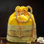 Potli Bag With Layered Embroidery And Zari Work - Wl1016 Yellow Bags