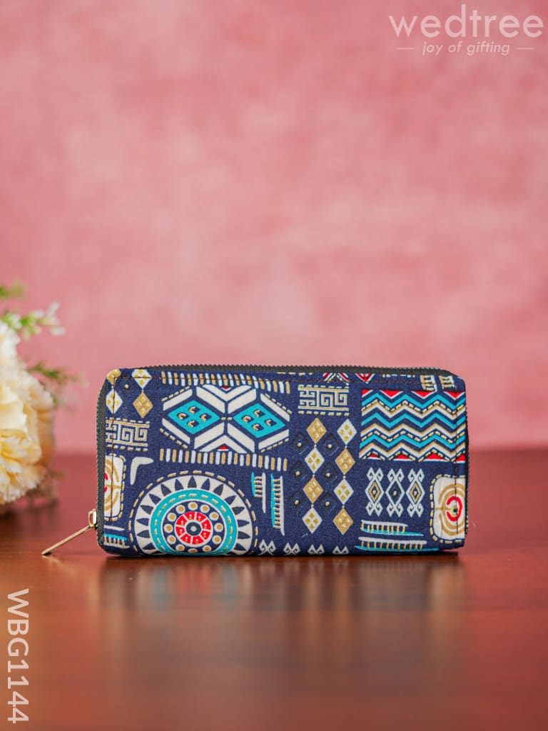 Printed Fabric Clutch - Wbg1144 Clutches & Purses