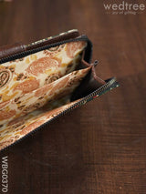 Printed Fabric Designer Wallet - Wbg0370 Clutches & Purses