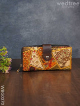 Printed Fabric Designer Wallet - Wbg0370 Clutches & Purses