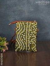 Printed Fabric Sling Bag - Wbg0944 Clutches & Purses