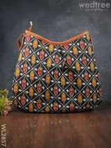 Printed Fabric Sling Bag - Wl2857 Regular Handbags