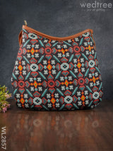 Printed Fabric Sling Bag - Wl2857 Regular Handbags