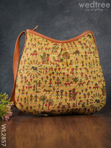 Printed Fabric Sling Bag - Wl2857 Regular Handbags