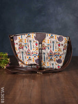 Printed Fabric Sling Bag - Wl3018 Bags