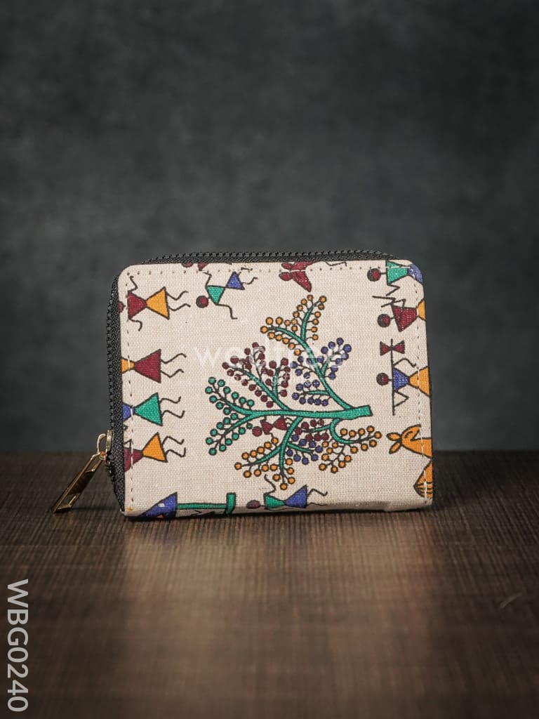 Printed Fabric Wallet - Wbg0240 Clutches & Purses