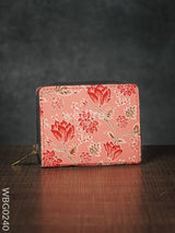 Printed Fabric Wallet - Wbg0240 Clutches & Purses