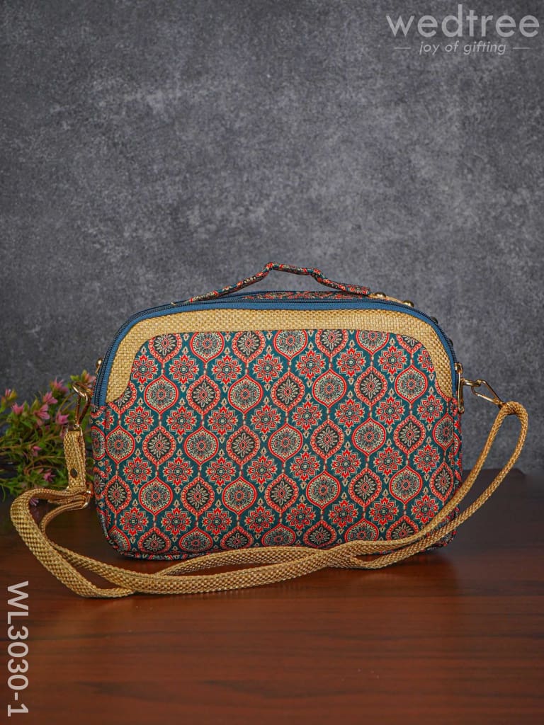 Printed Fabric Workwear Sling Bag - Wl3030 3 Bags