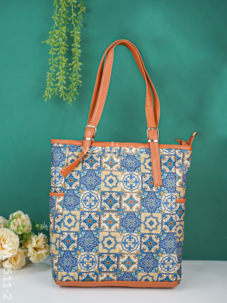 Printed Hand Bag - Wl4511 2 Bags