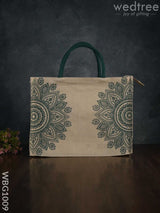 Printed Juco Bag - Mandala Art Wbg1009 Jute Bags