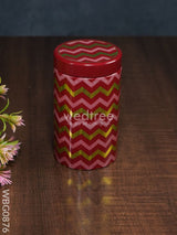 Printed Tin Jar - Wbg0876 Dining Essentials