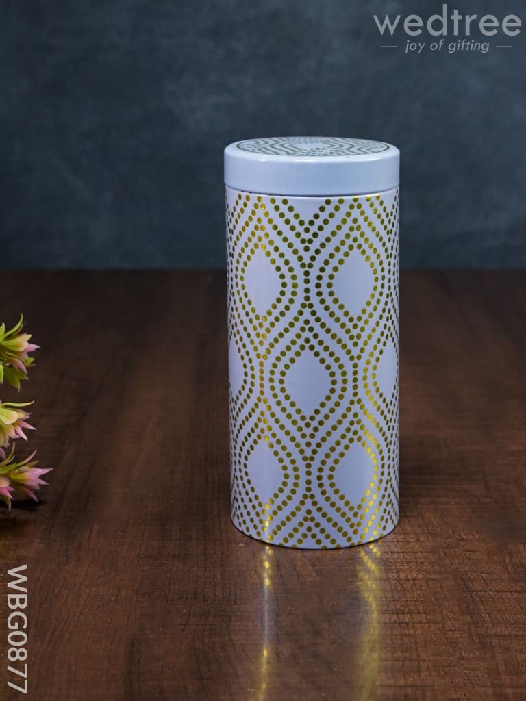 Printed Tin Jar - Wbg0877 Dining Essentials