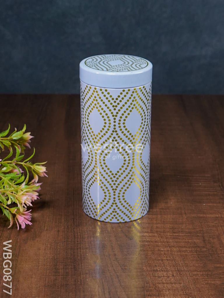 Printed Tin Jar - Wbg0877 Dining Essentials