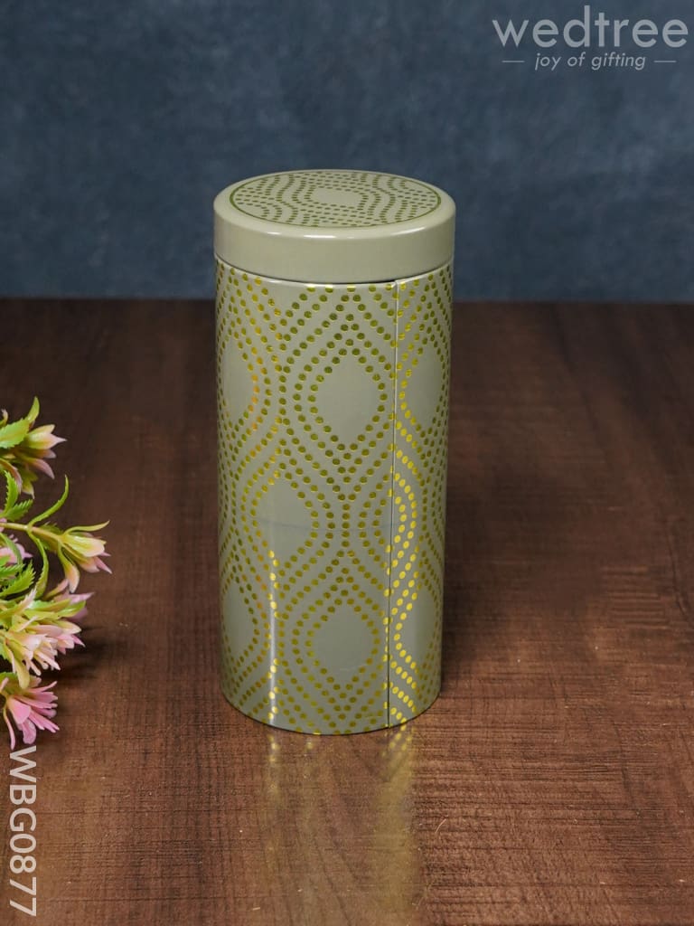 Printed Tin Jar - Wbg0877 Dining Essentials