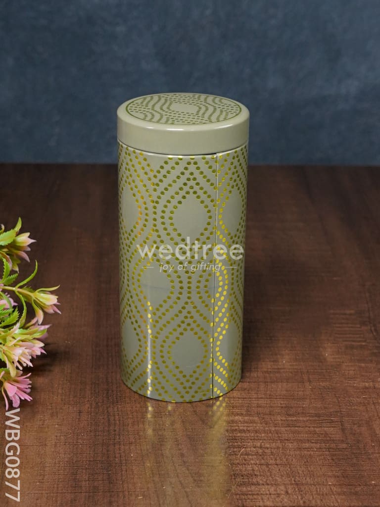 Printed Tin Jar - Wbg0877 Dining Essentials