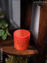 Printed Tin Jar - Wbg1340