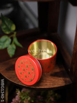 Printed Tin Jar - Wbg1340