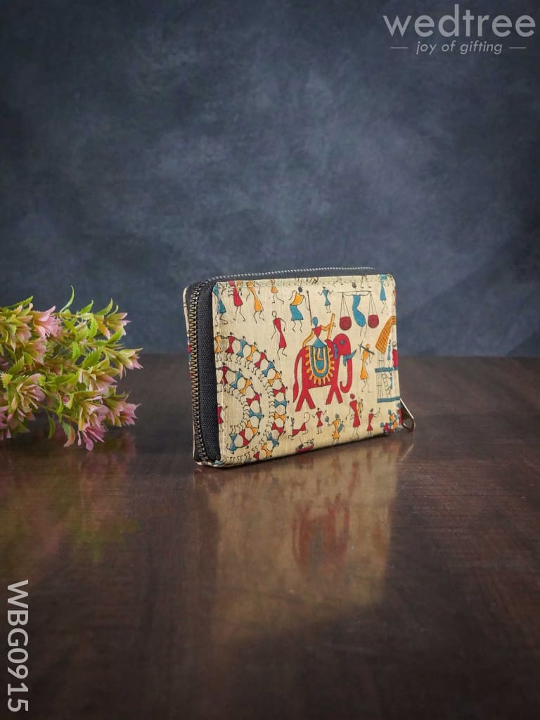 Printed Wallet In Cotton Fabric - Wbg0915 Clutches & Purses