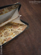 Printed Wallet In Cotton Fabric - Wbg0915 Clutches & Purses