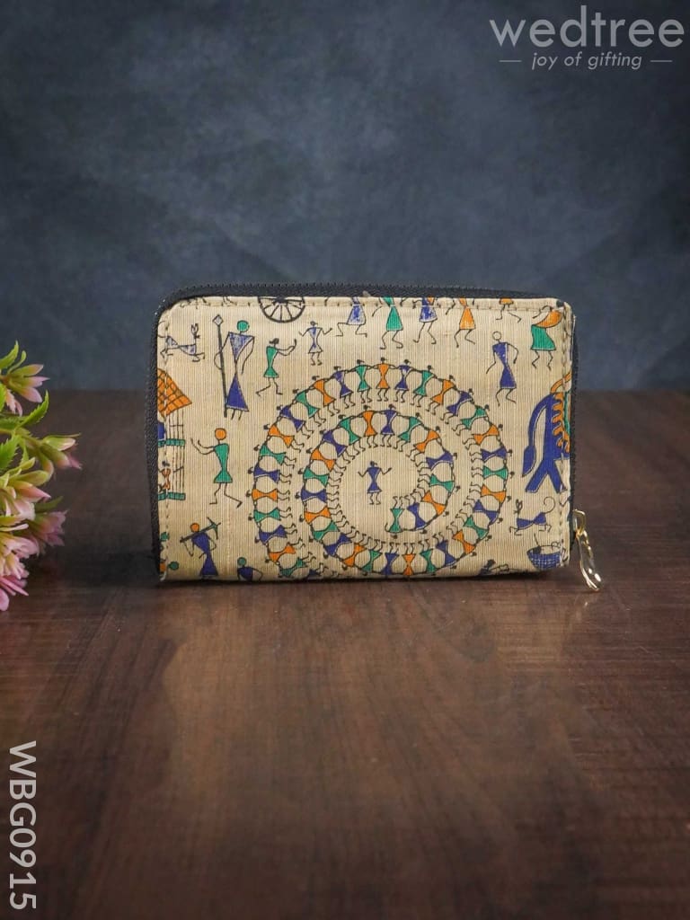 Printed Wallet In Cotton Fabric - Wbg0915 Clutches & Purses