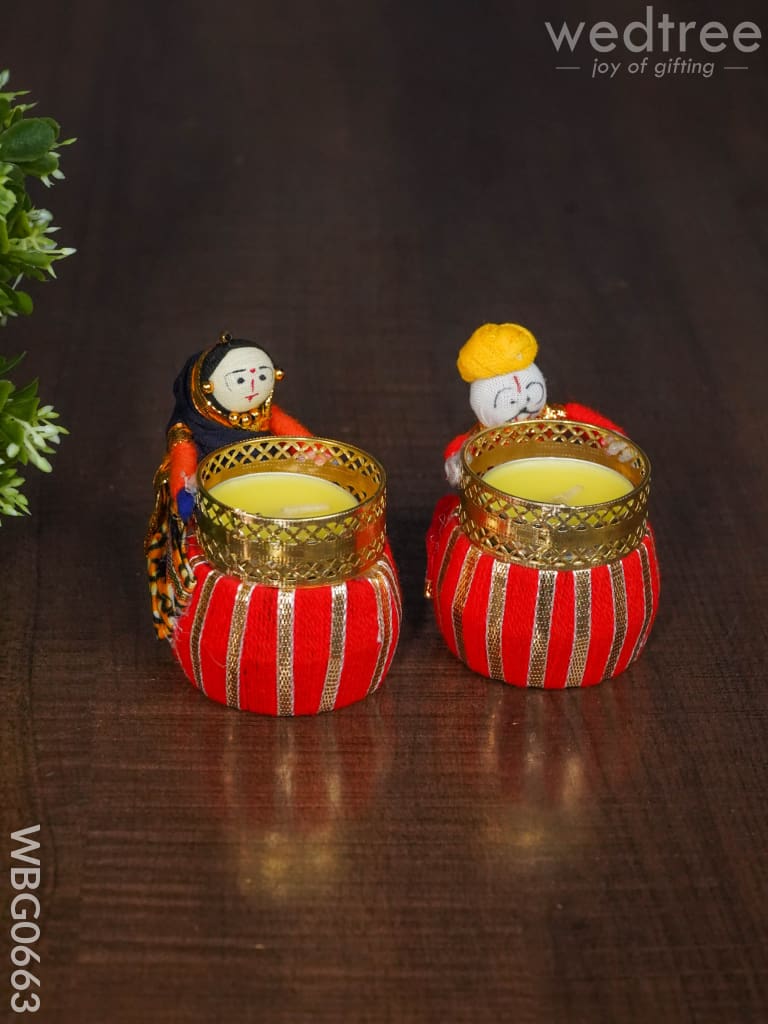 Puppet Doll Candle Holders - Wbg0663 Candles