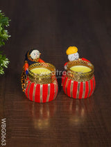 Puppet Doll Candle Holders - Wbg0663 Candles