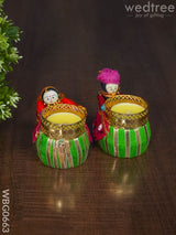 Puppet Doll Candle Holders - Wbg0663 Candles