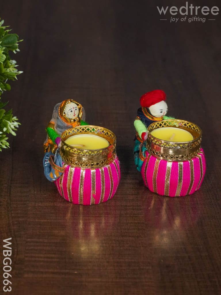 Puppet Doll Candle Holders - Wbg0663 Candles