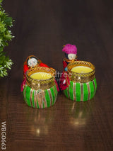 Puppet Doll Candle Holders - Wbg0663 Candles