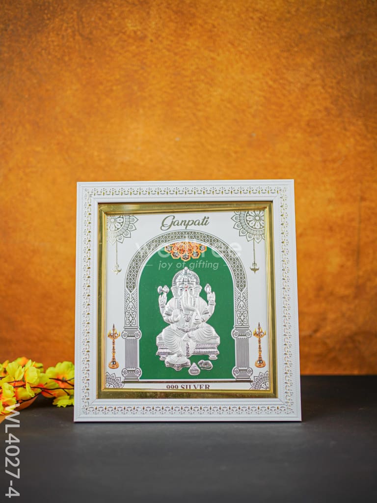 Pure Silver Designer Frame - Wl4027 Ganesha German Photo