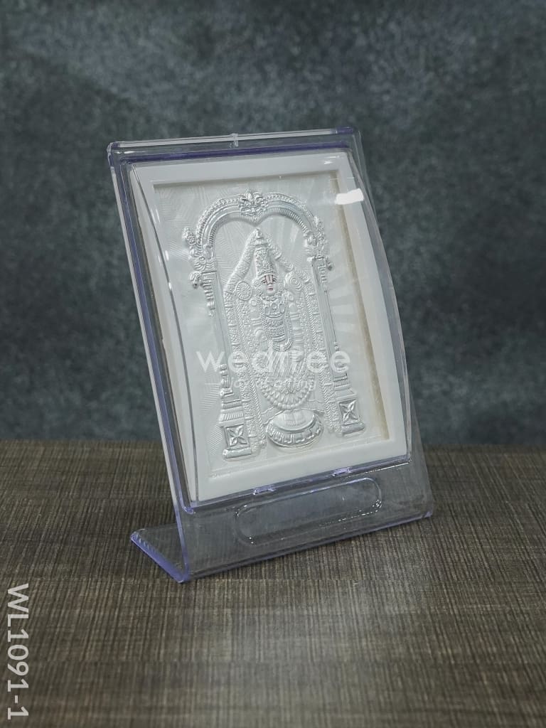 Silver Photoframe With Stand 6.5Inches - Wl1091 German Photo Frame