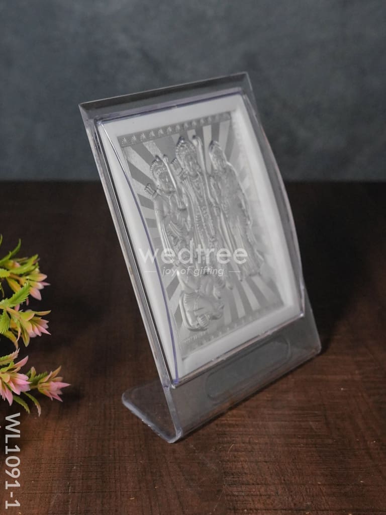 Silver Photoframe With Stand 6.5Inches - Wl1091 German Photo Frame