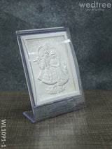 Silver Photoframe With Stand 6.5Inches - Wl1091 German Photo Frame
