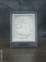 Silver Photoframe With Stand 6.5Inches - Wl1091 Radhekrishna German Photo Frame