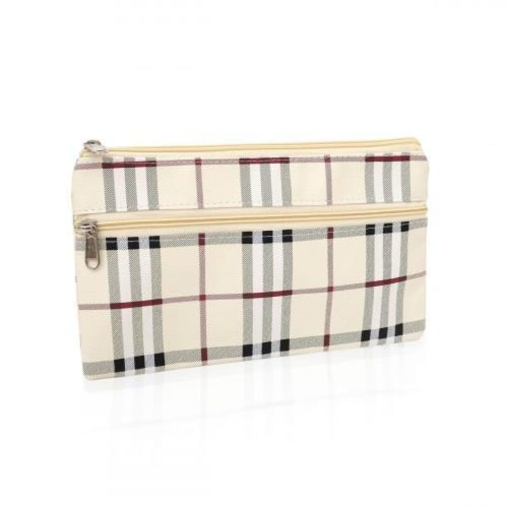 Purse With Stripe Design 10 X 5 Inch Clutches & Purses