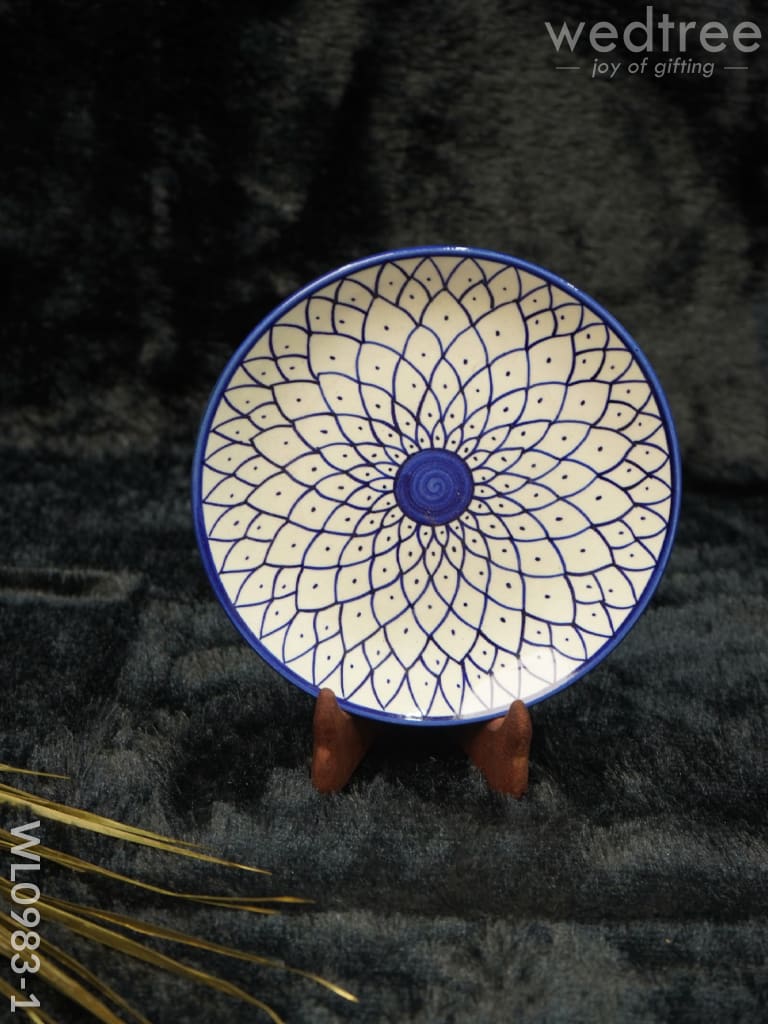 Quarter Plate - 7Inches Wl0983 Ceramics