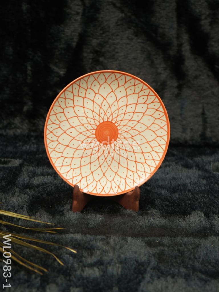 Quarter Plate - 7Inches Wl0983 Ceramics