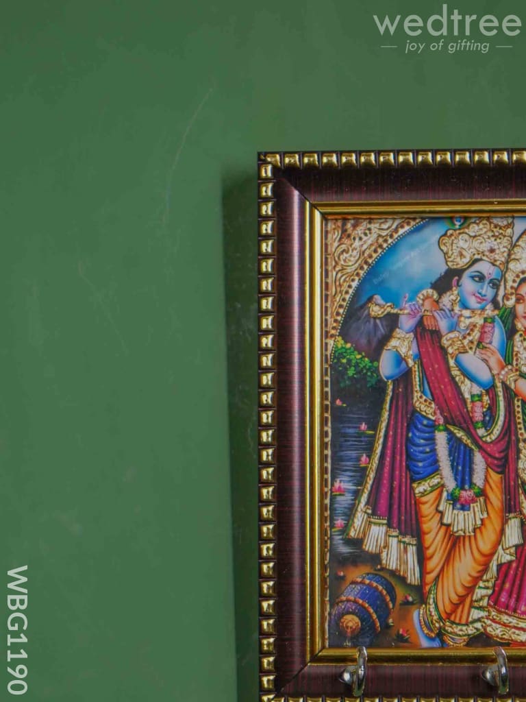 Radha Krishna Frame Key Hanger - Wbg1190 Hangers