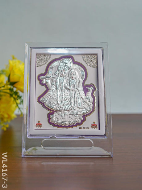 Radha Krishna Frame With Stand - Wl4167-3