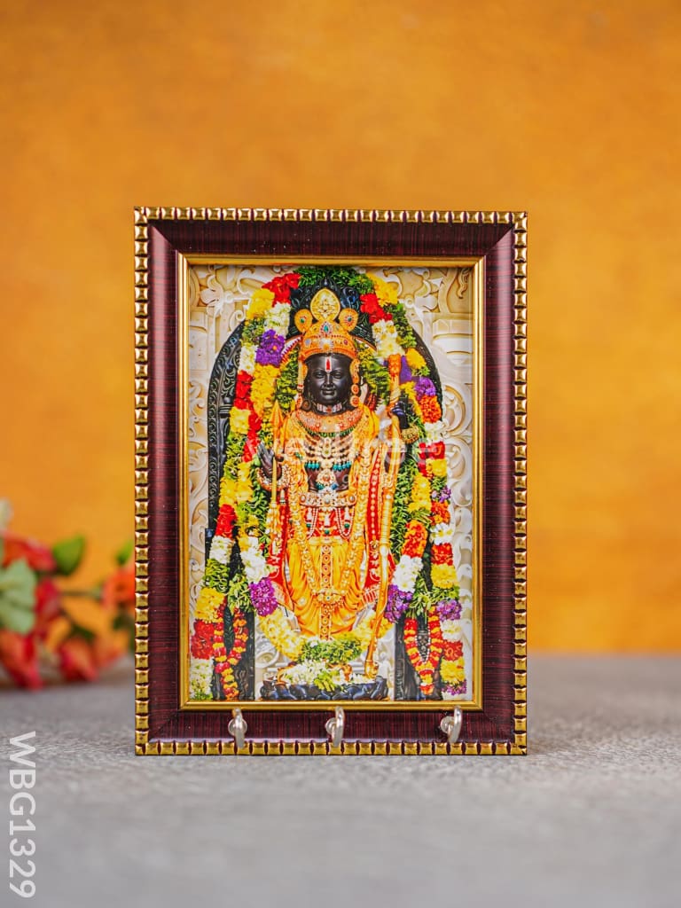 Ram Lalla Tanjore Key Hanger - Wbg1329 Meenakari/Oxi Keyhangers