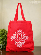 Rangoli Printed Cloth Bag - Wbg1140 Jute Bags