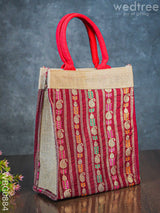 Raw Silk Jute Bag - Wbg0884 Bags