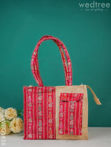 Raw Silk Jute Bag - Wbg1416 Bags